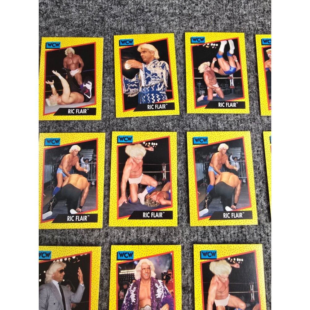 WCW 1991 Ric Flair Trading Card Set Licensed By Turner - Picture 7 of 7